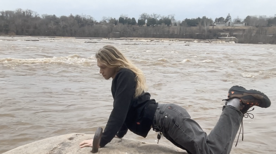 Arching Up In A Swell